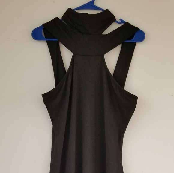 High Collar Bondage LBD - Picture 1 of 5